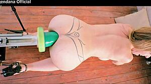 i feel so intense with this machine destroying my ass