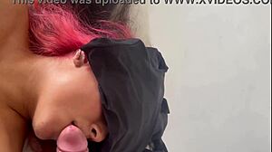 Redhead Client Choked And Fucked Roughly By Masseur's Husband