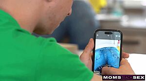 Horny Big Tit Stepmilf Shalina Devine Takes Stepsons Cum Twice