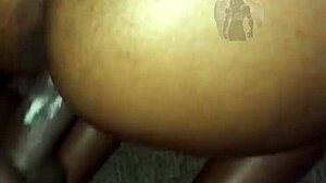 Cheating Lesbian With Wet Pussy Gets BBC Creampie