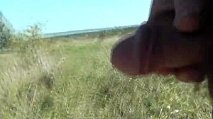 Wild Beach Pervert Jerks Off To Naked Blonde Sunbathing