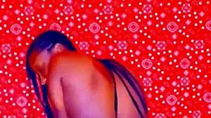 Naked nympho begs to be fucked.