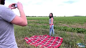 did teen gipsy get cum everywhere?