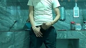 Cute Old Sexy Amateur Masturbates Big Cock Monster Cock In Kitchen