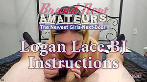 can logan lace deepthroat like a pro?