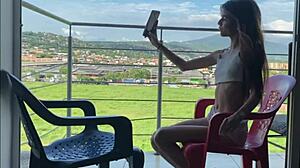 My Stepsister Gets Horny Seeing My Big Cock