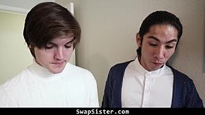 i swapped stepsisters with the boys, big tits orgy