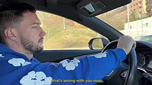 Intense DP Threesome With Stranger Babe