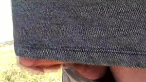 Wild Beach Pervert Jerks Off To Naked Blonde Sunbathing