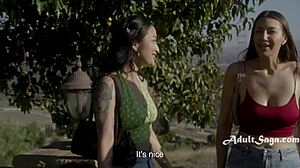 avery black and bella rolland in taboo threesome