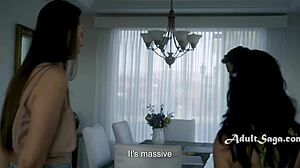 avery black and bella rolland in taboo threesome