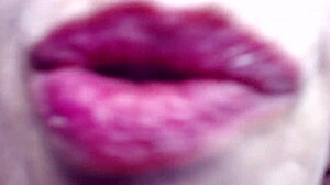 redhead lady cums in her panties while showing her big ass and tits