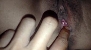 sexy creampie in shaved pussy gets so wet 😍