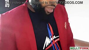 corporate sex gets wild, doggystyle with monster cock 😈. so hot and bent over.