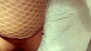 Cute young latina babe inserts toy in big ass while getting fucked homemade