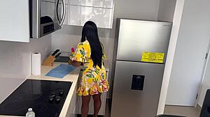 busty stepmom leyne rodriguez shares bed with stepson sex