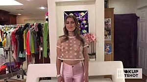 Is Petite Whore Paige Owens Addicted To Bryan Gozzling's Monster Cock?