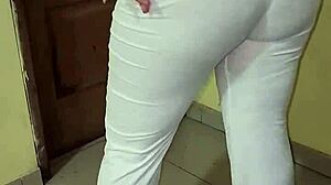 my sexy fat bbw mother-in-law mommy gives homemade taboo blowjob on street