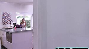 staring straight into stepaunt's shaved pussy, wow