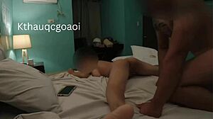 Real Filipina amateur couple enjoys passionate sex