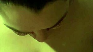 i lov watchin cum on titss of my sillys lut wife girlfrend frend with naturals titss