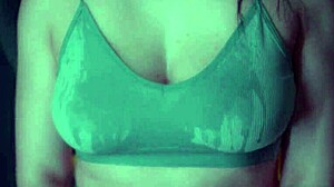 lecherous boy and his lady in suggestive encounter