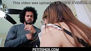 James Angel wants hot maid Honey Hayes