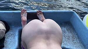 Leo Casanova And Lia Borg On Secret Island Boat Trip