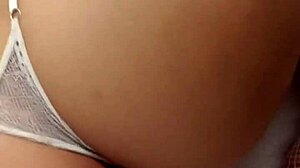 Cute young latina babe inserts toy in big ass while getting fucked homemade