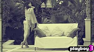 petite all natural babes posed naked after passion striptease for playboy