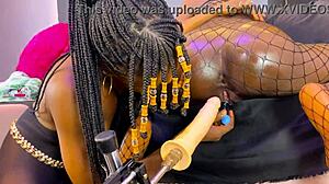 Step mom says, 'Watch how I teach you to ride this sex machine'