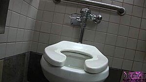 incredible public flashing with smoking hot staci