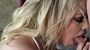 Brooke Scott's wet pussy gets penetrated, dripping after blowjob and facial