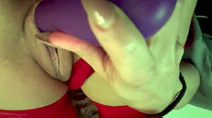 beautiful mexican latina masturbates at home