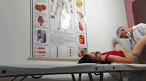 i'm the gynecologist fingering patient's ass and fucking her tight pussy