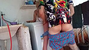 hot wife cheats with sex toy outdoor