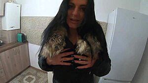 milfycalla face fucked in dirty jacket and uggs