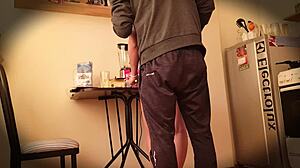 Hidden Camera Catches Stepsister Miranda In Taboo Acts.