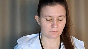 Toxic Russian Doctor Tried To Dominate During The Medical Examination But Fucked Her In A Mouth Asmr