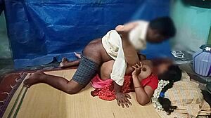 Real couple has nice sex in indian village bedroom