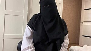 arab stepmom gives jerk off instructions