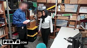 Ella Knox's Voluptuous Mounds Persuade LPO to Ignore Shoplifting