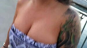 Curvy Inked Cougar Milf Maci Maquire Gets Quickie Fuck!