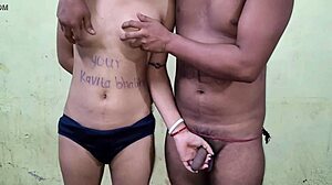 Indian girl masturbates with fingering in verification video