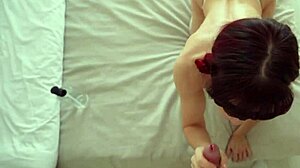 My solo video turned into partner fucking every hole.