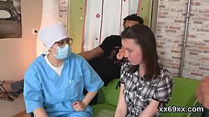 DUDE ASSISTS WITH HYMEN CHECK AND PENETRATING VIRGIN TEEN!!