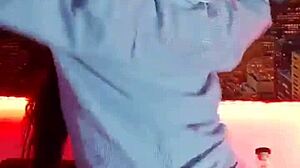 Hot Latina Girl Masturbates Live in Public Homemade Video