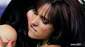 Milfs Daisy Rock And Valery Summer Fuck With Double Dildo