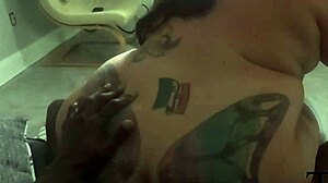 Two Black Men Slut Out Tattooed BBW Carissma Deluca
