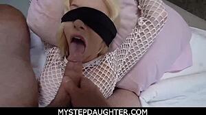 Stepdad Surprised by Kenzie Reeves' Pussy